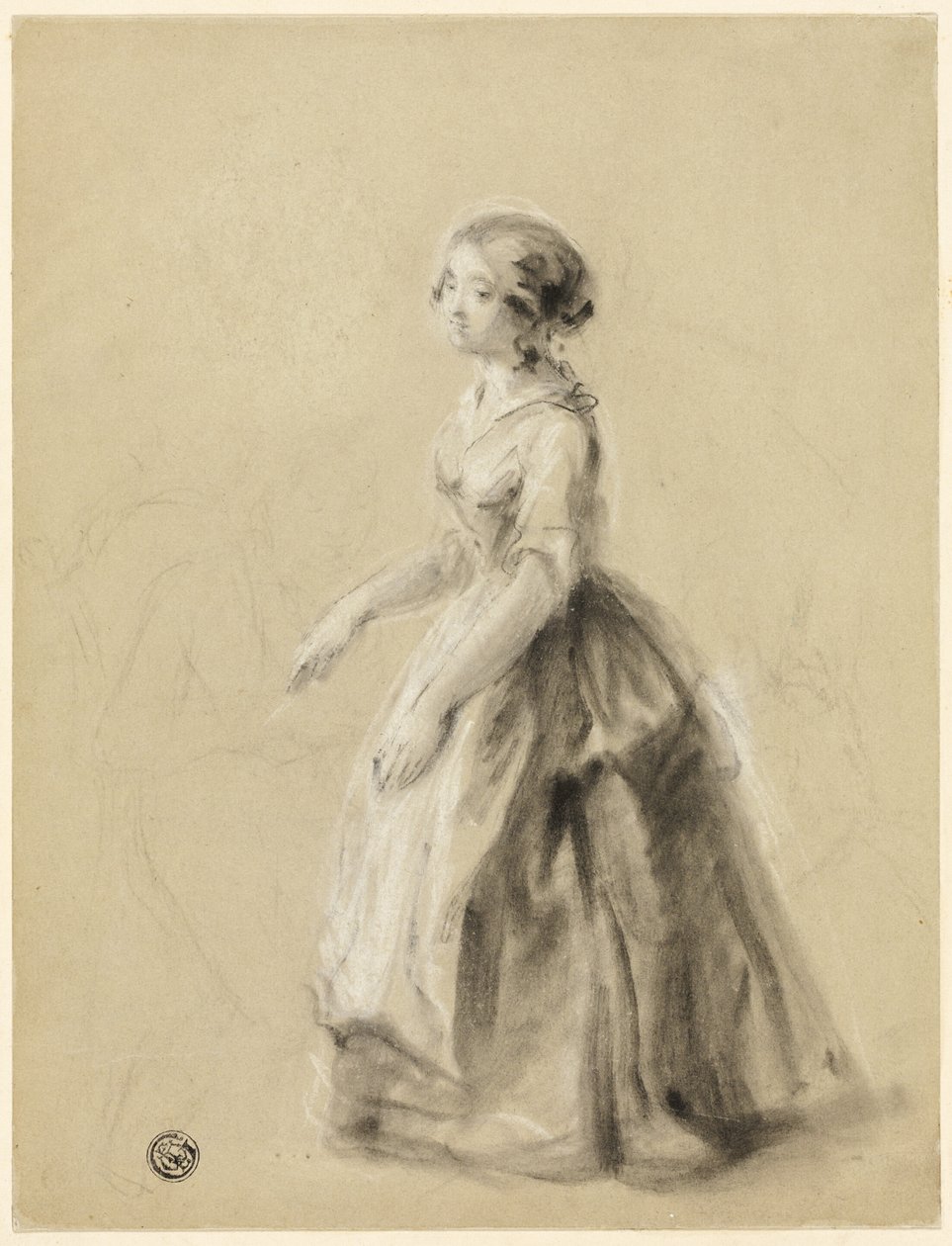 Lány alkotó: William Mulready