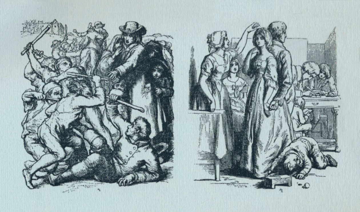 Illusztrációk Wakefield Goldsmith helytartójához, 1800-1860, 1923 alkotó: William Mulready