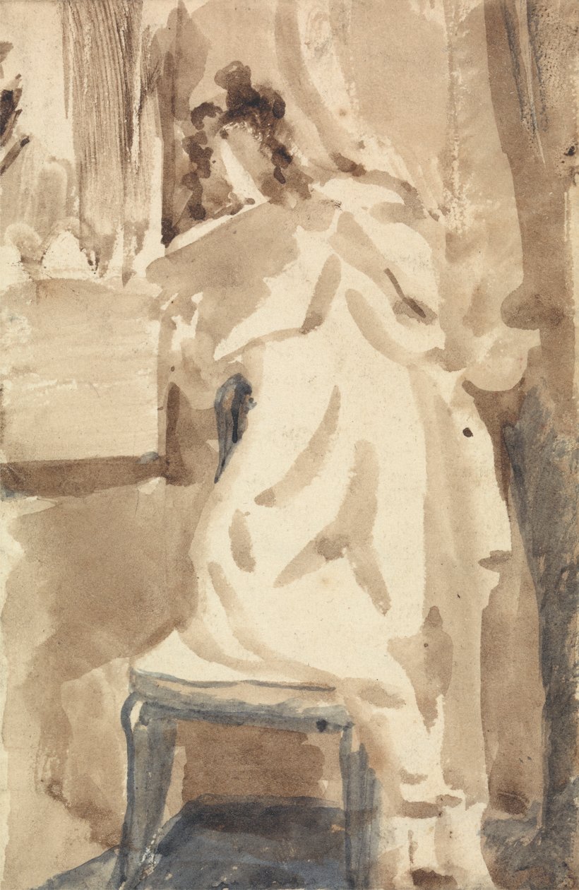 Tanulmány egy olvasó lány számára alkotó: William Mulready