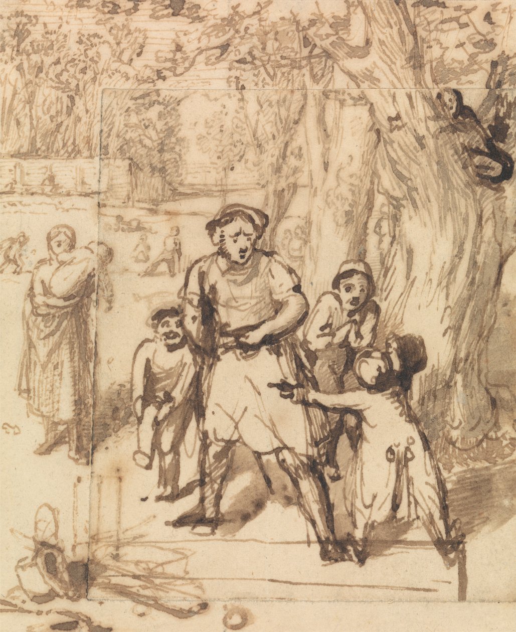 A Harc megszakadt alkotó: William Mulready