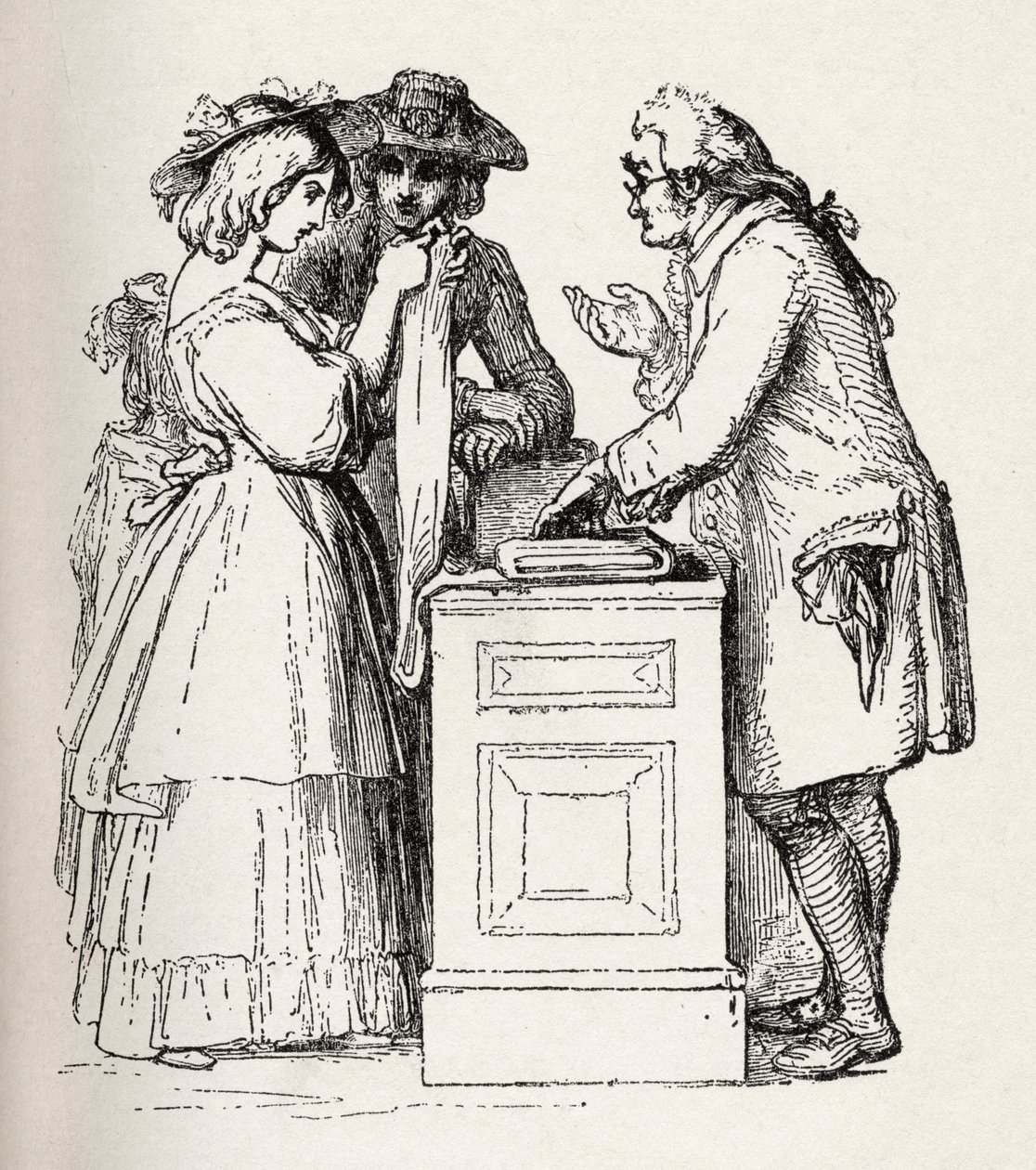 "Wakefield helytartója" alkotó: William Mulready