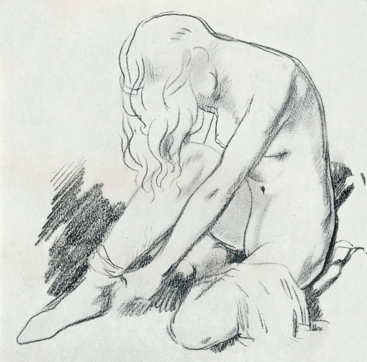 Egy ábratanulmány, 1932. század XX alkotó: William Newenham Montague Orpen
