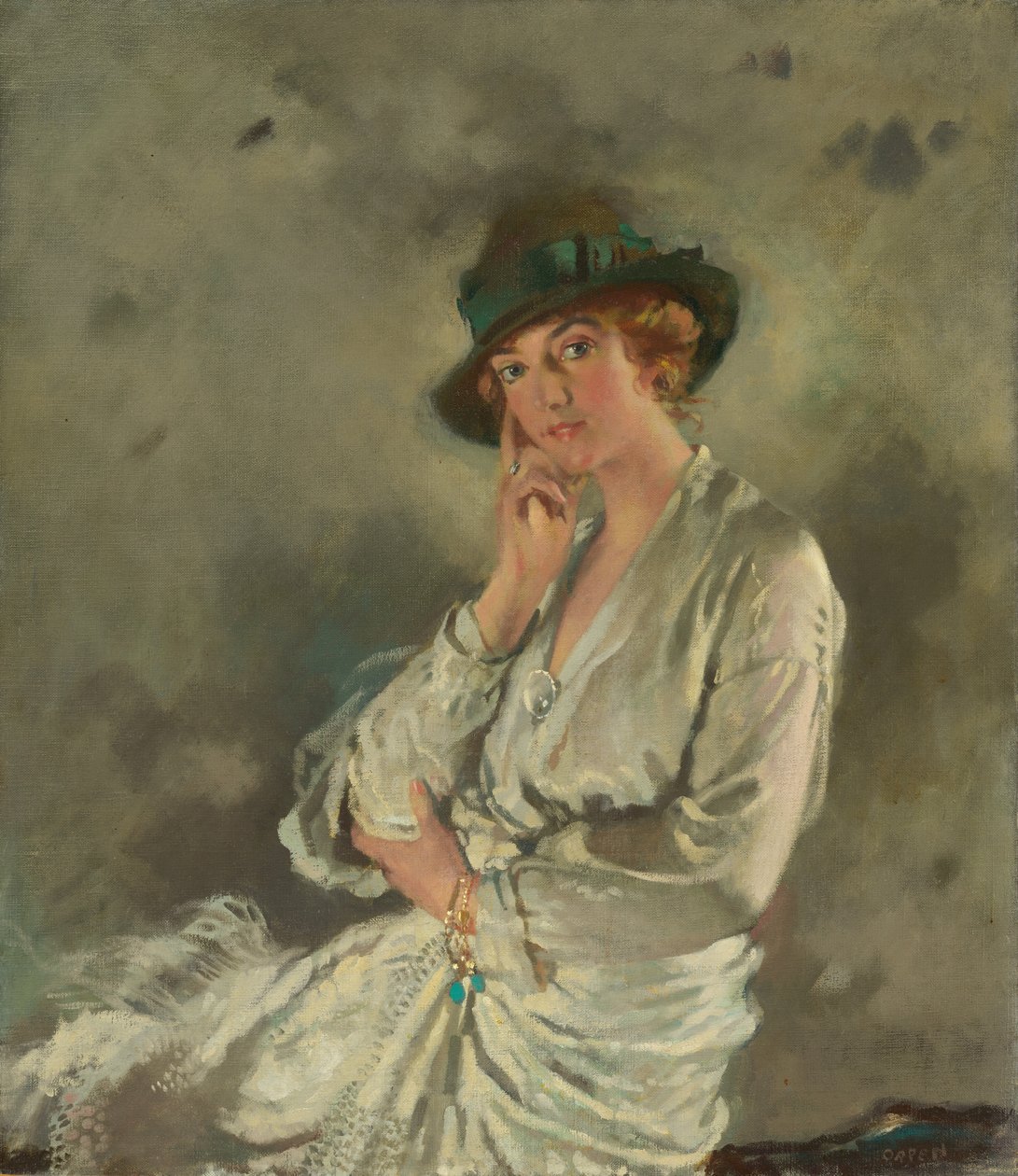 Mrs. Charles S. Carstairs, 1914. alkotó: William Newenham Montague Orpen