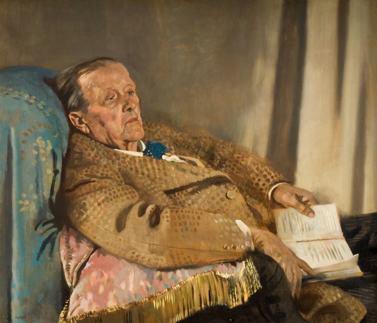 Sir Edwin Ray Lankester portréja 1847-1929, 1928. alkotó: William Newenham Montague Orpen
