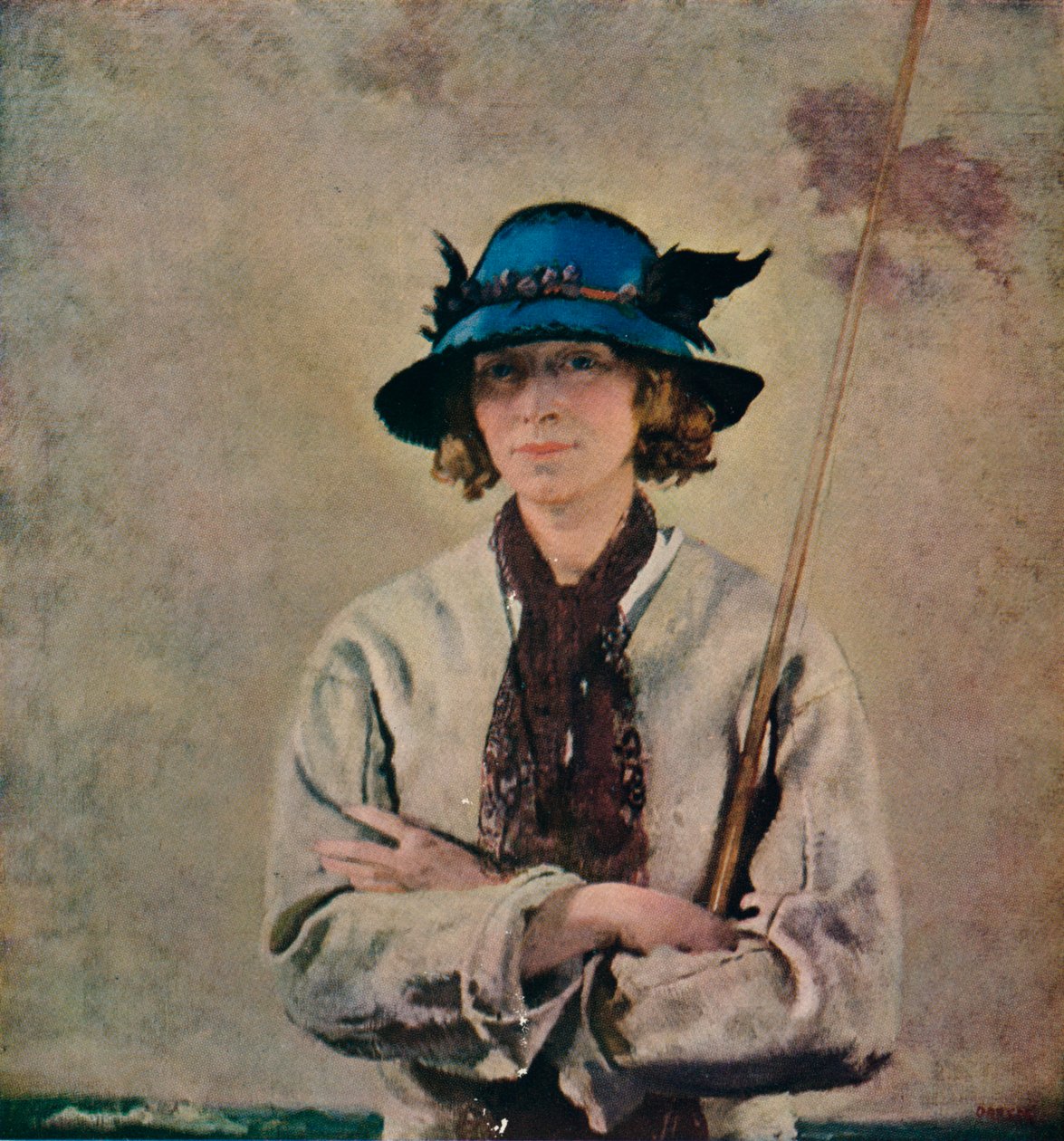 A horgász, 1912 alkotó: William Newenham Montague Orpen
