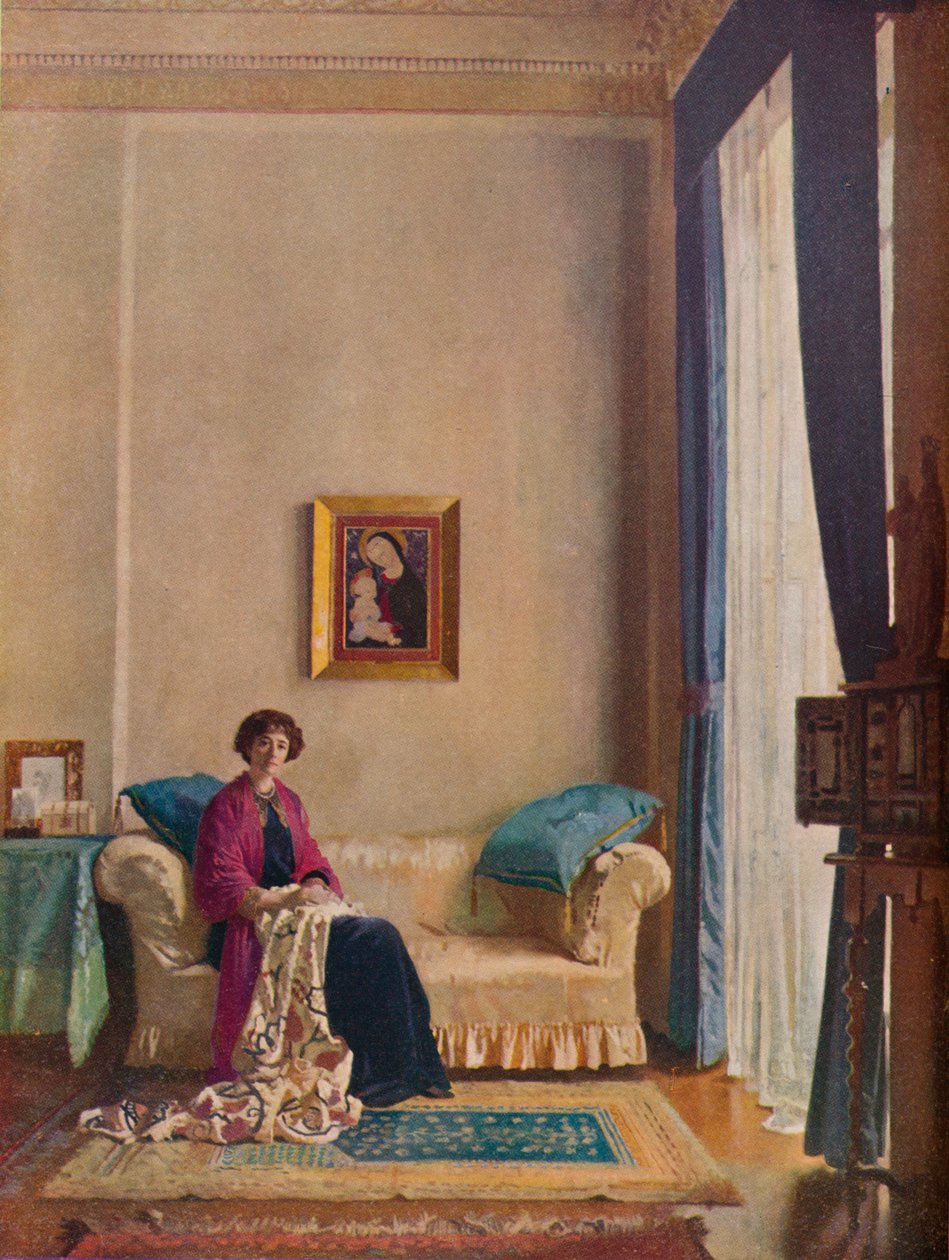 Crawford és Balcarres grófnője, 1898-1914, 1914 alkotó: William Newenham Montague Orpen