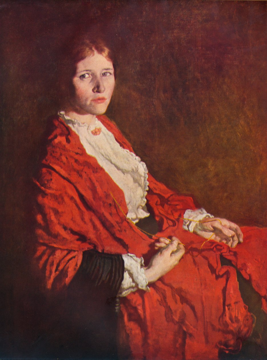 A vörös sál, 1935 alkotó: William Newenham Montague Orpen