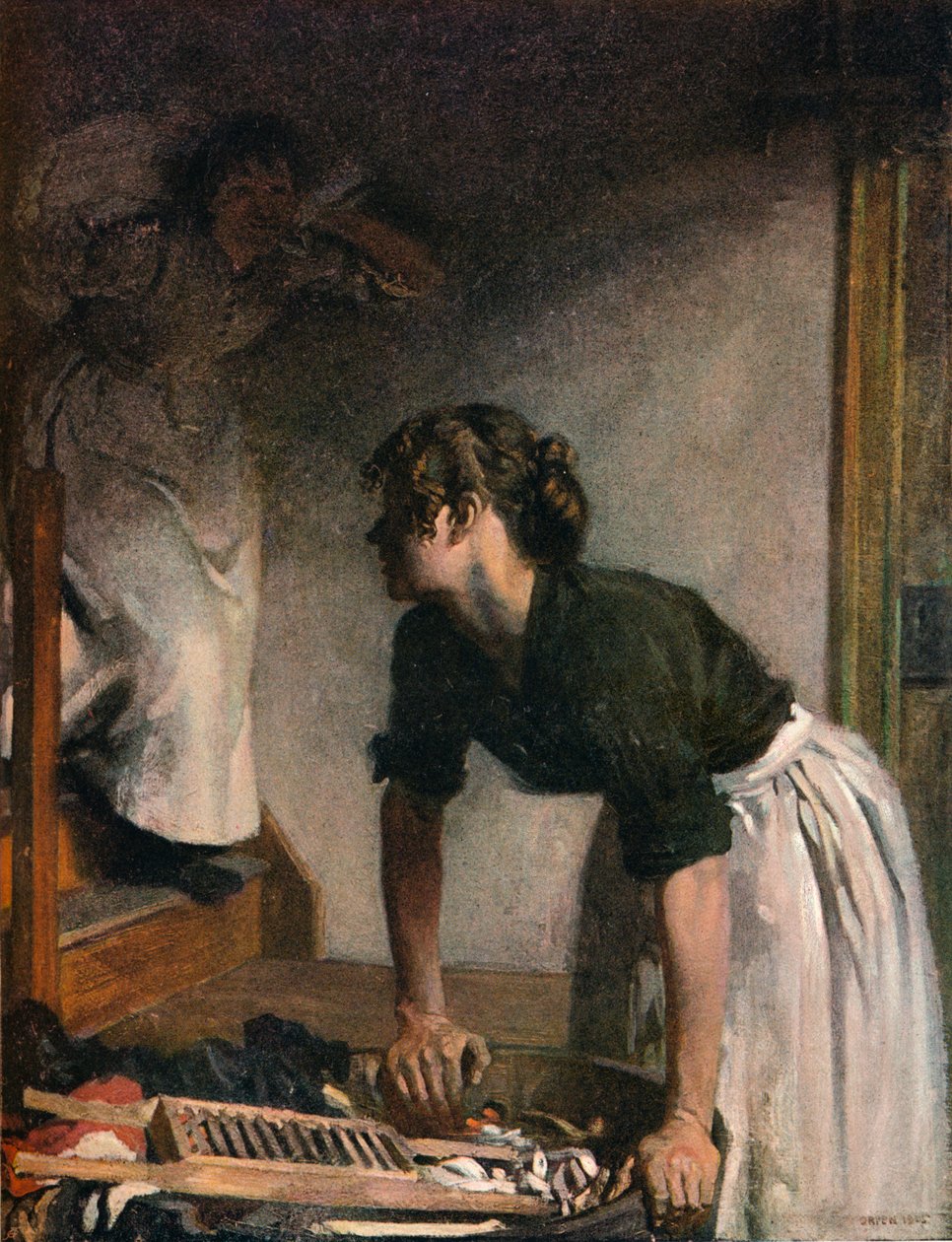 A mosóház, 1905, 1906 alkotó: William Newenham Montague Orpen