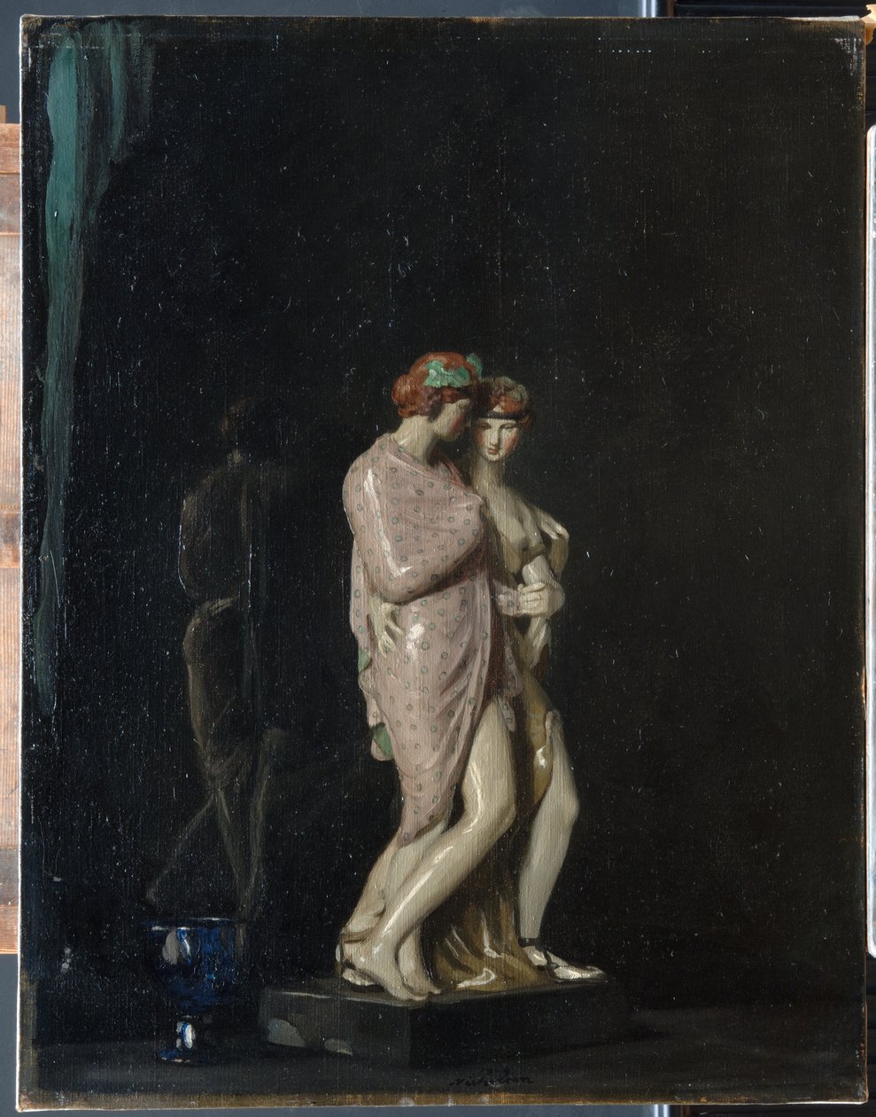 Egy Staffordshire-i csoport alkotó: William Nicholson