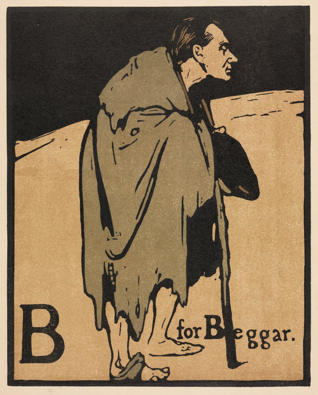 Egy ábécé: B a koldus alkotó: William Nicholson