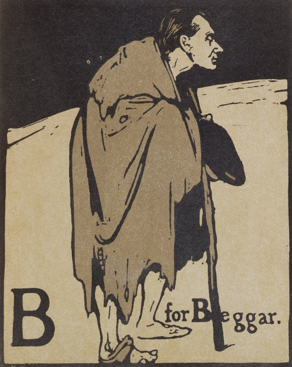 B for Beggar, illusztráció az 