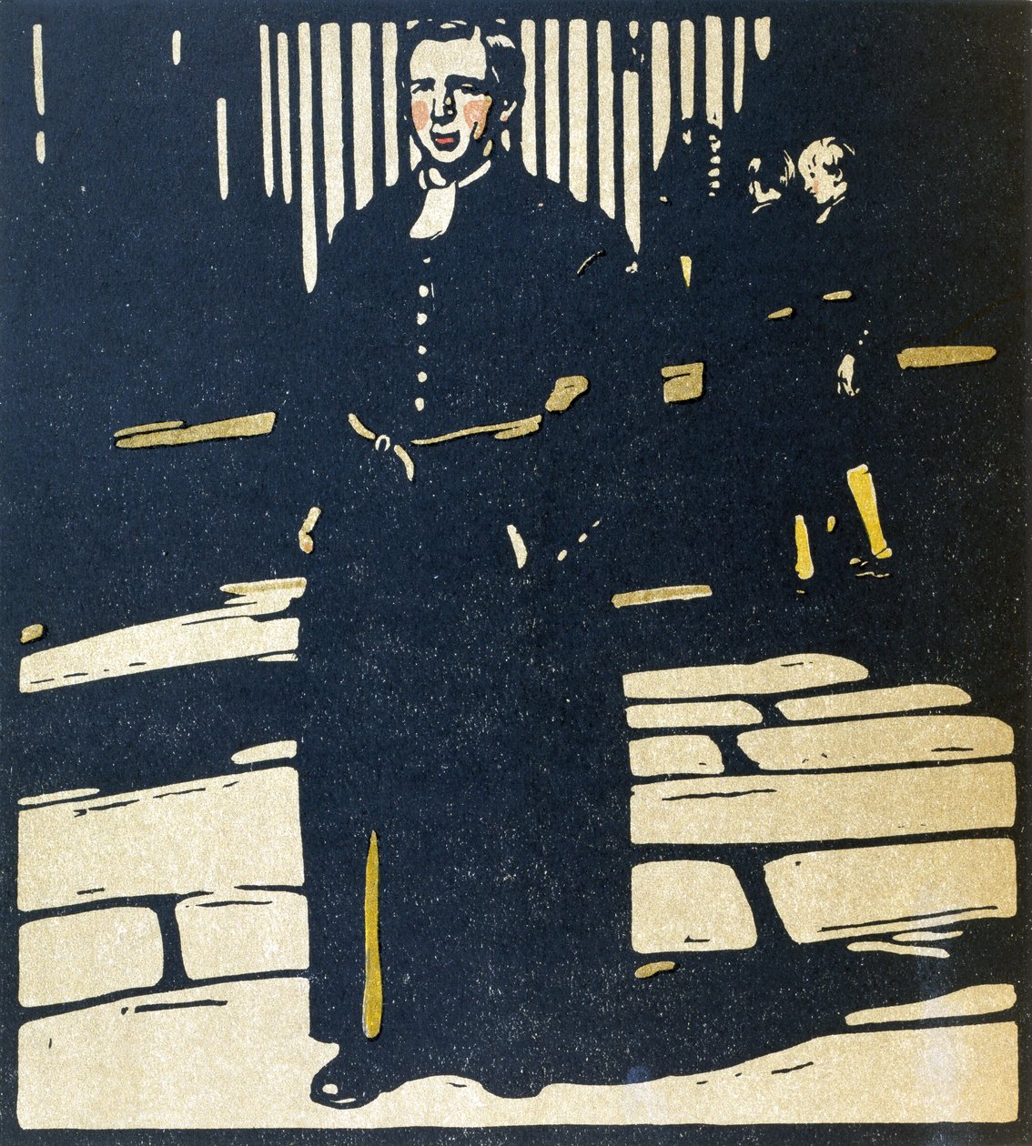 Bluecoat Boy, illusztráció a „London Types”-ből, kiadó: William Heinemann alkotó: William Nicholson