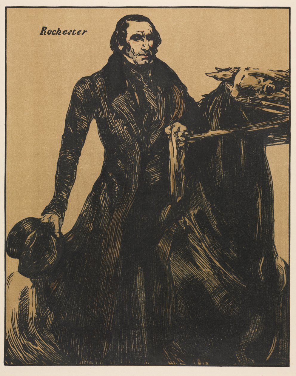 A romantika szereplői: Rochester alkotó: William Nicholson