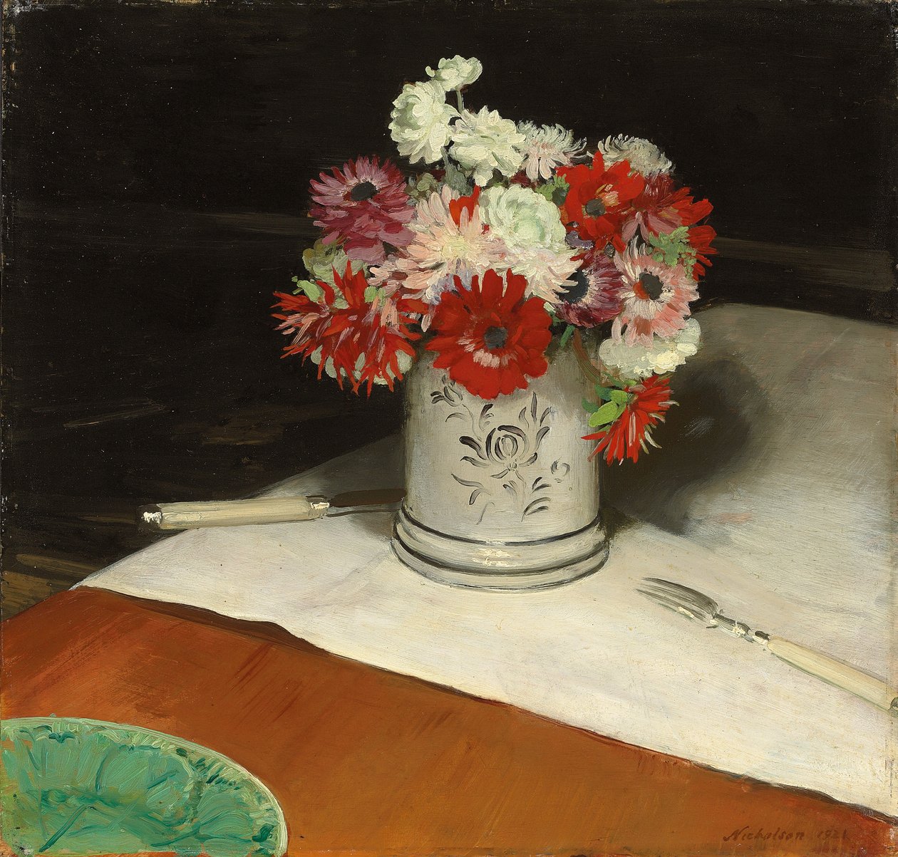 Dupla kökörcsin alkotó: William Nicholson