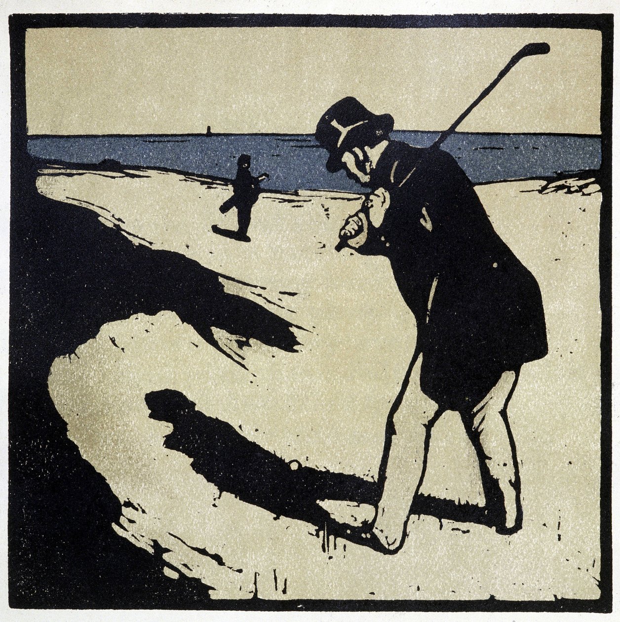 Golf játékos alkotó: William Nicholson