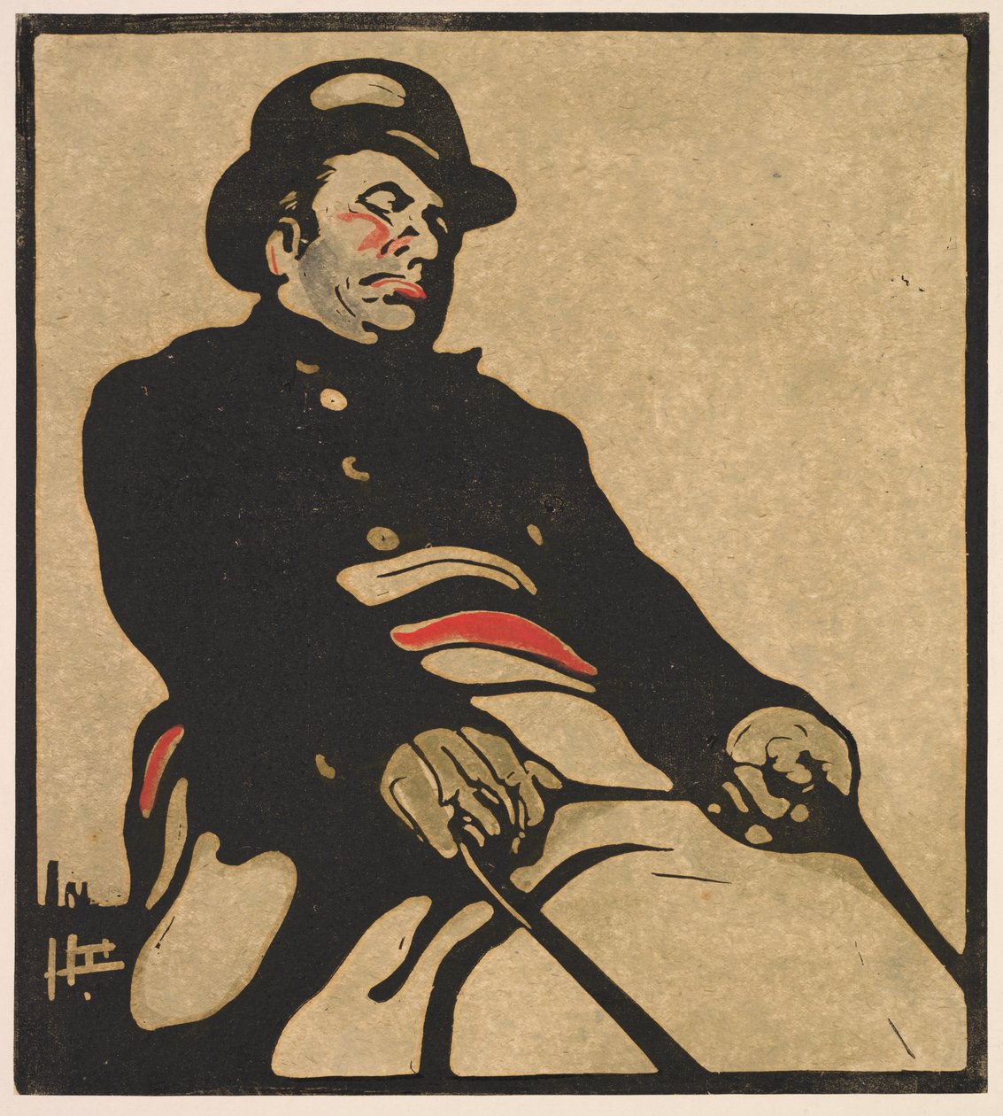 London típusai: buszsofőr alkotó: William Nicholson