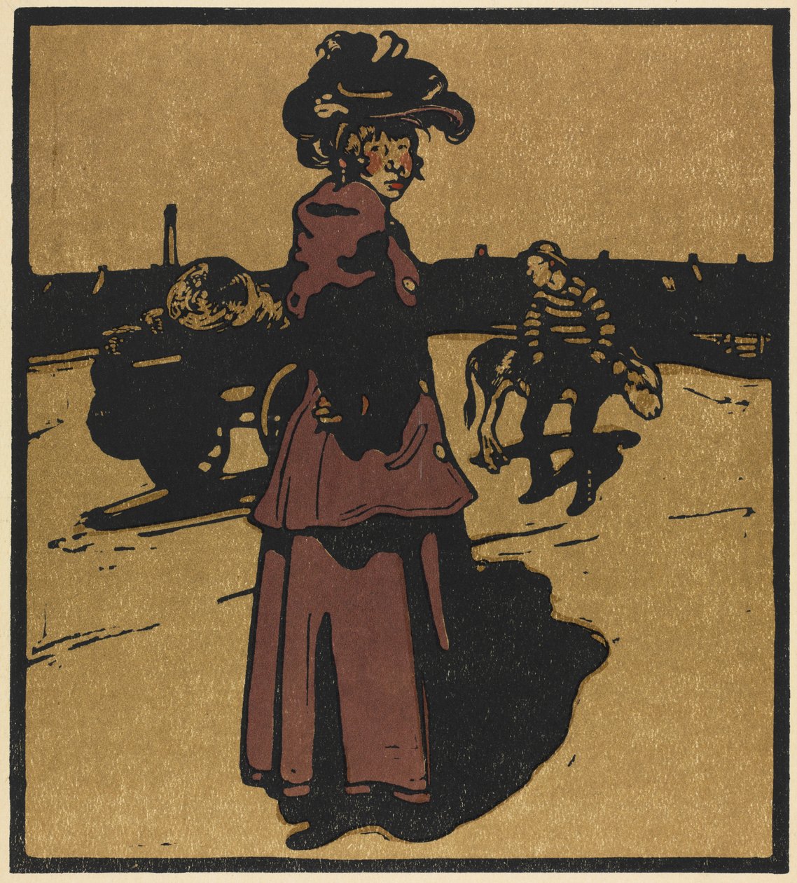 London típusok: Costermonger alkotó: William Nicholson
