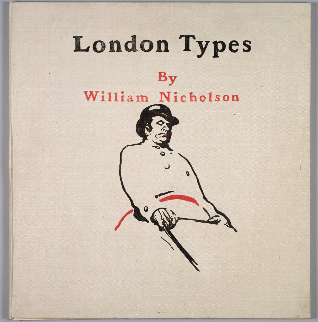 London típusok: Borító alkotó: William Nicholson