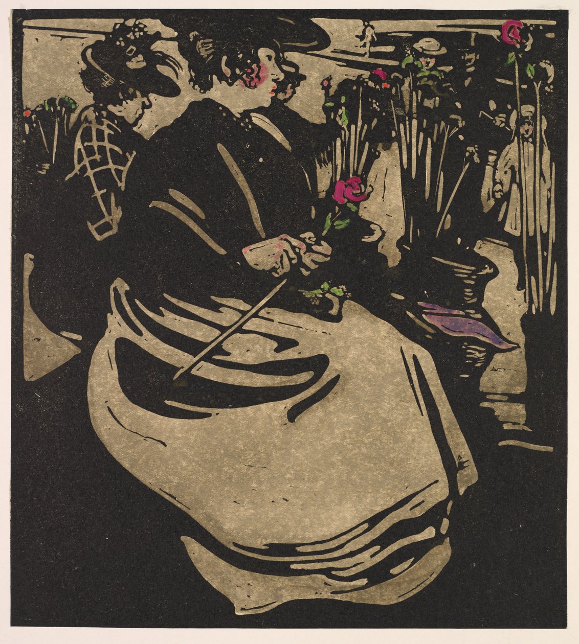 London típusok: Viráglány alkotó: William Nicholson