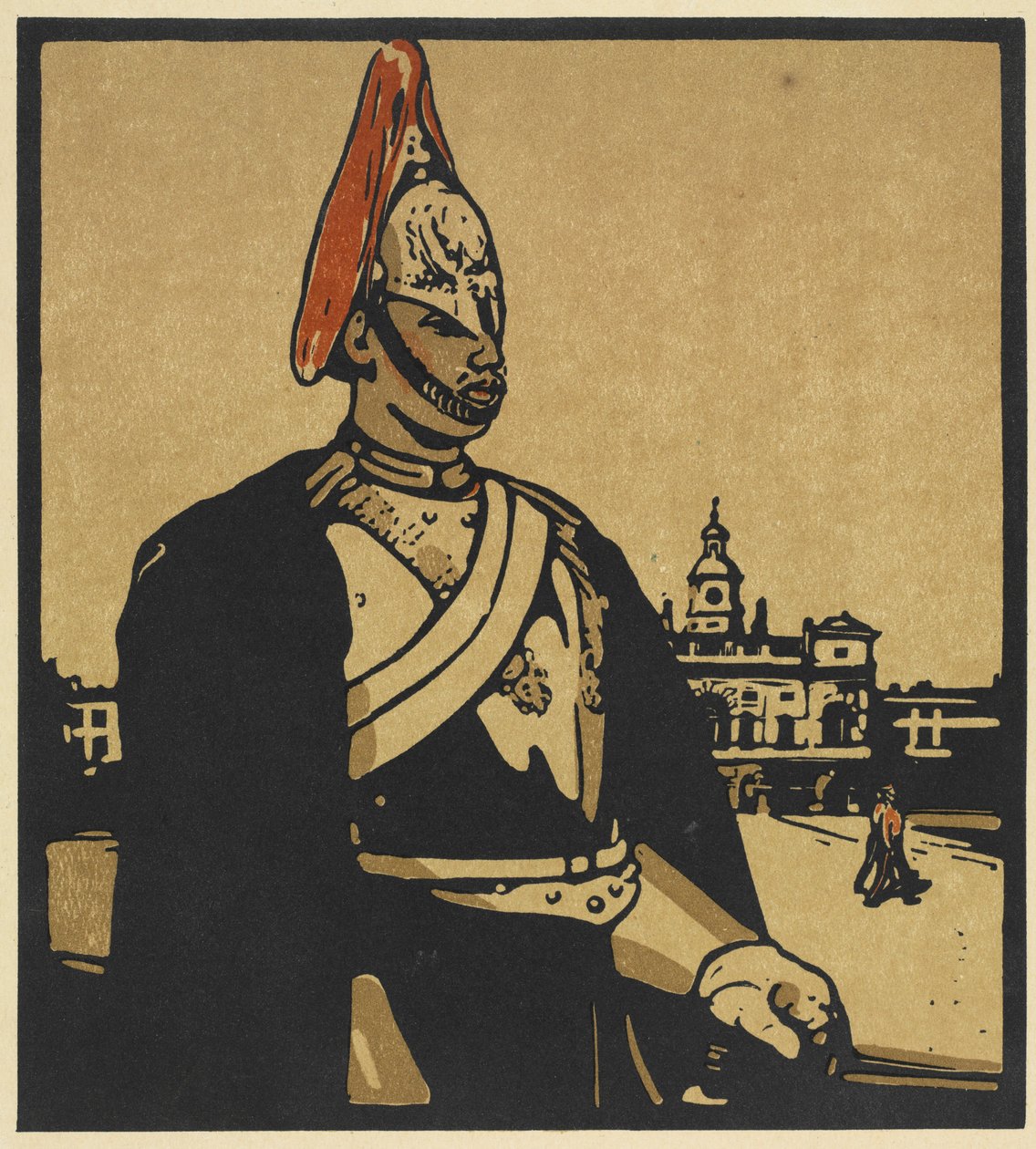 London típusai: Guardsman alkotó: William Nicholson