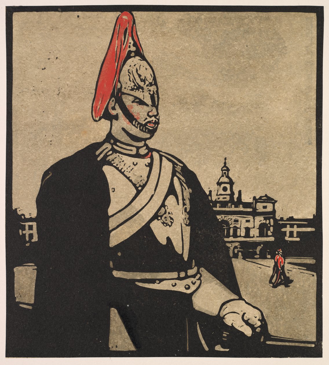 London típusai: Guardsman alkotó: William Nicholson