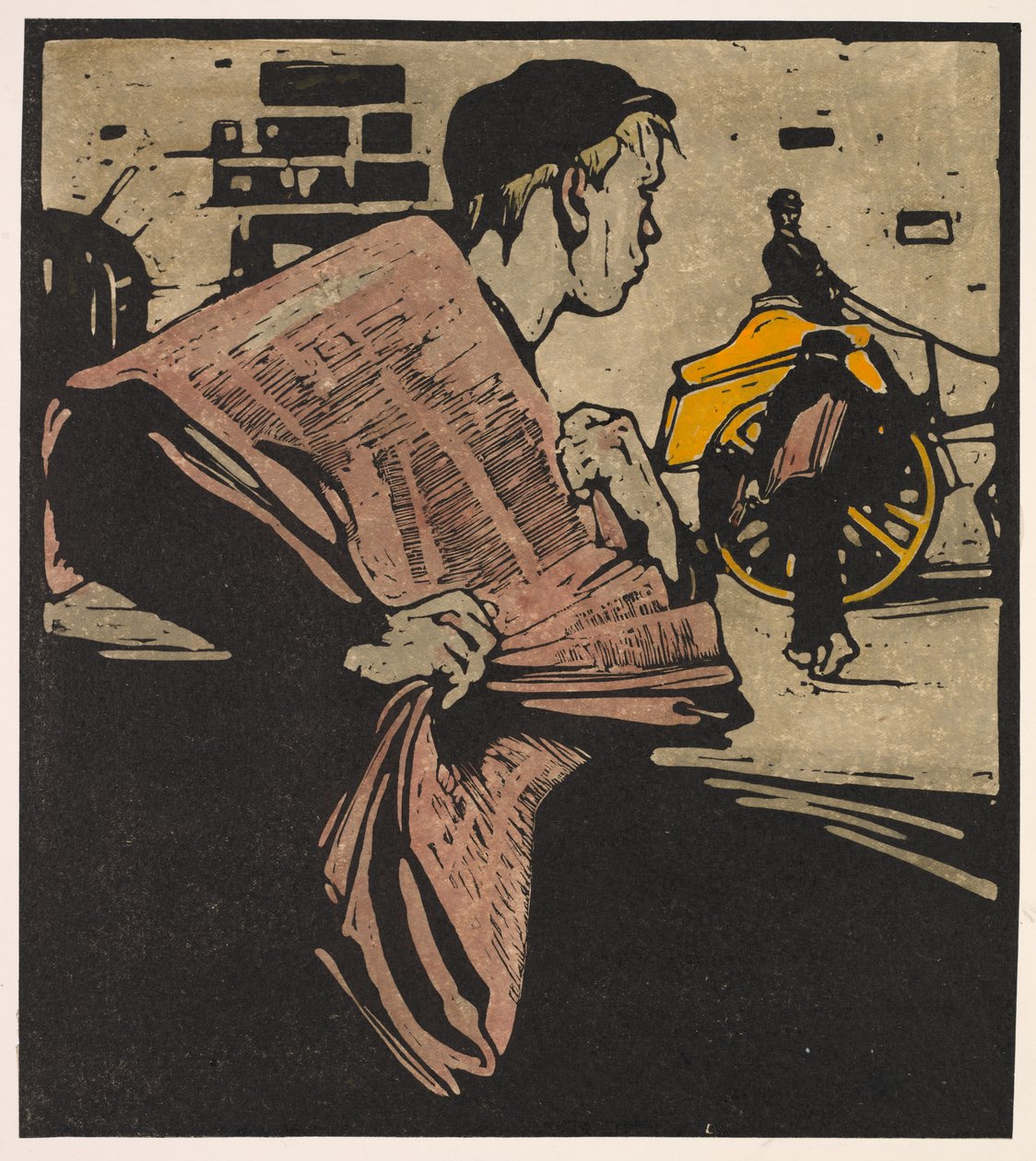 London Típusok: News-boy alkotó: William Nicholson