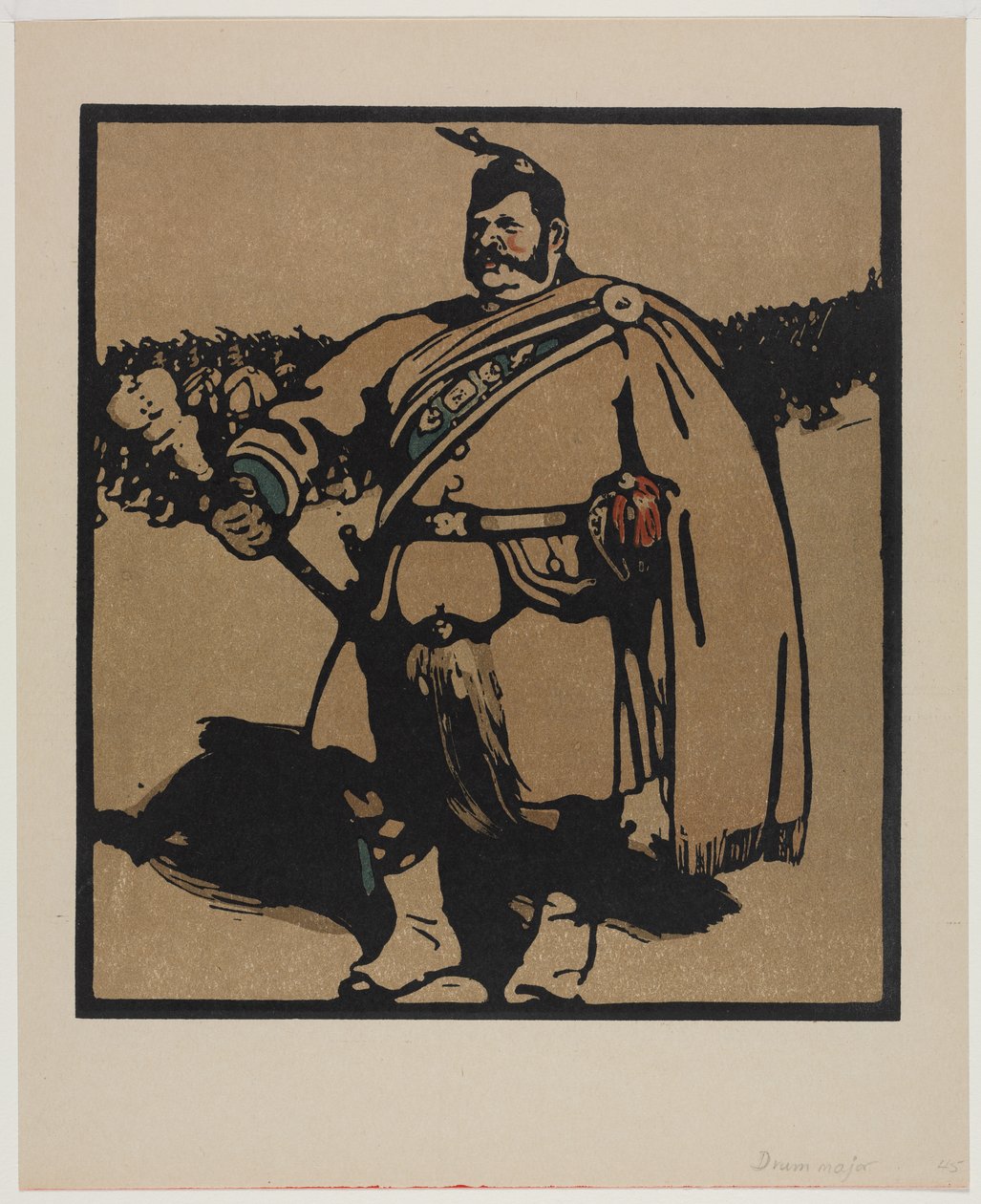 Londoni típusok: Dobőr alkotó: William Nicholson