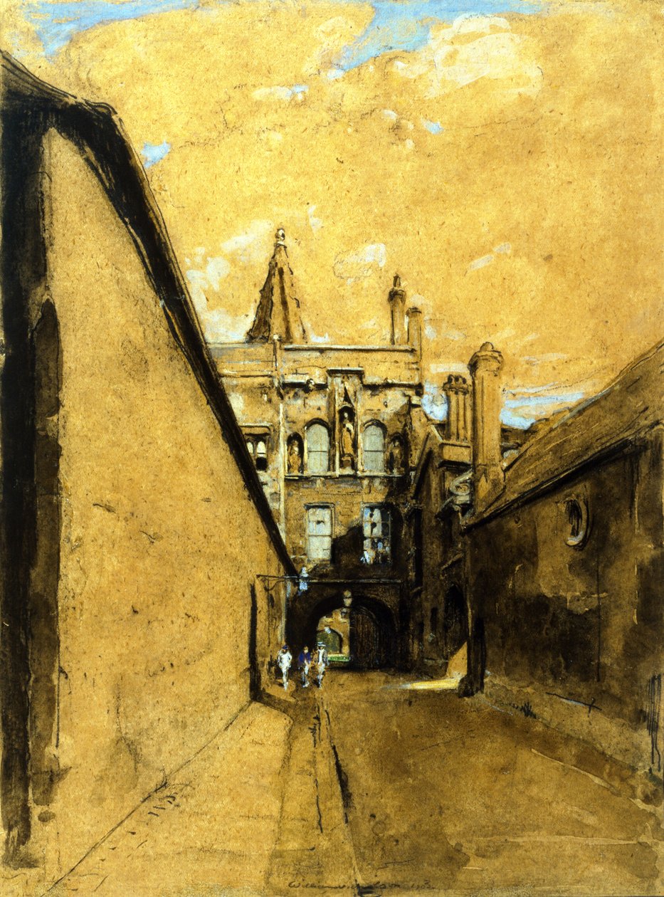 New College Lane Gate alkotó: William Nicholson