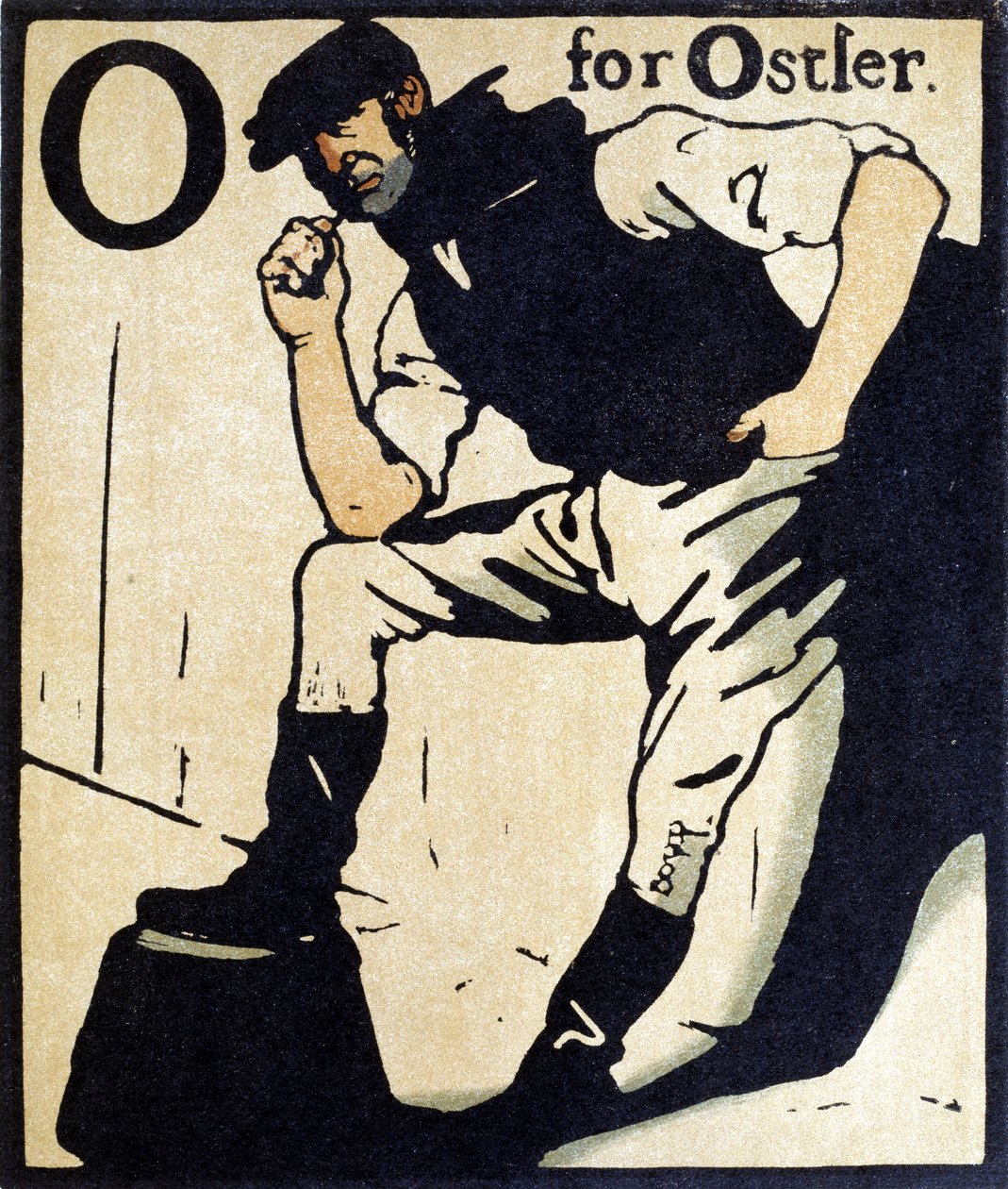 O for Ostler, illusztráció az 