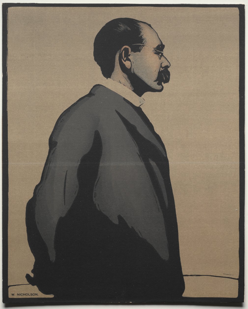 Rudyard Kipling alkotó: William Nicholson