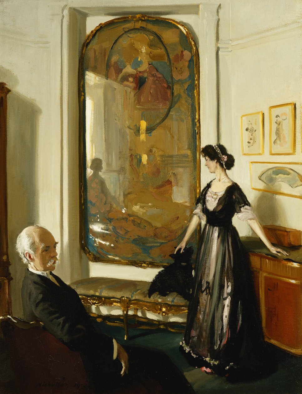 A Conder szoba alkotó: William Nicholson