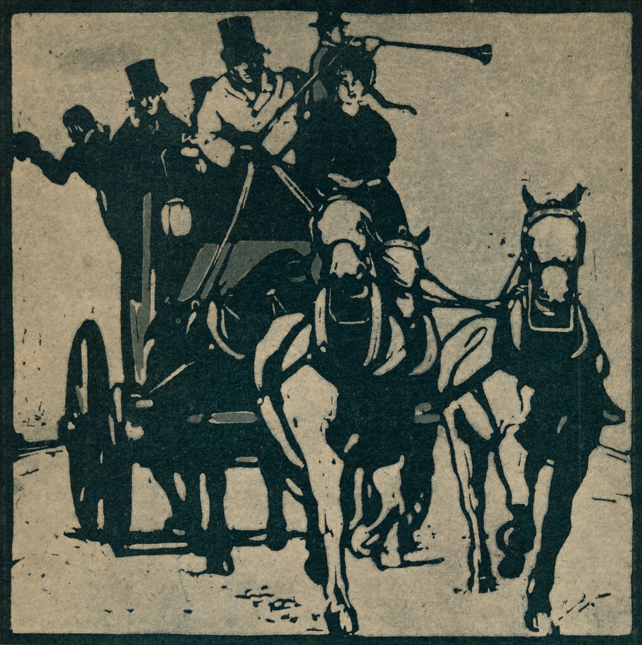 The Four-In-Hand, c1898, 1935. alkotó: William Nicholson