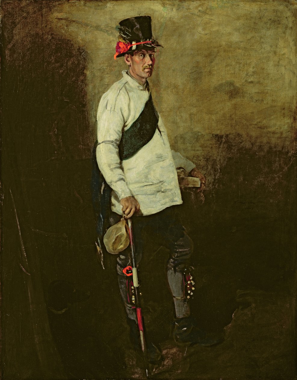 A Morris táncos (olaj, vászon) alkotó: William Nicholson