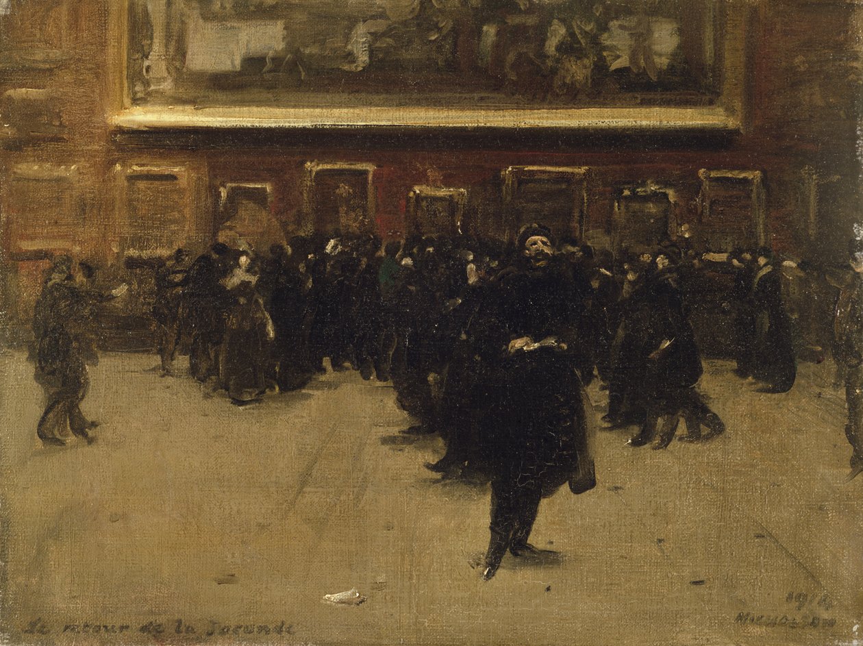 A Mona Lisa visszatér alkotó: William Nicholson