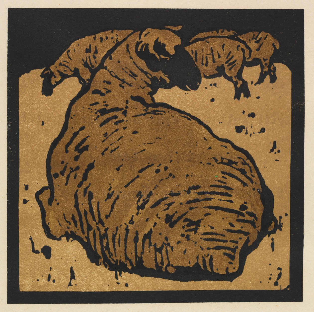 Az állatok négyzet alakú könyve: Az egyszerű birka alkotó: William Nicholson