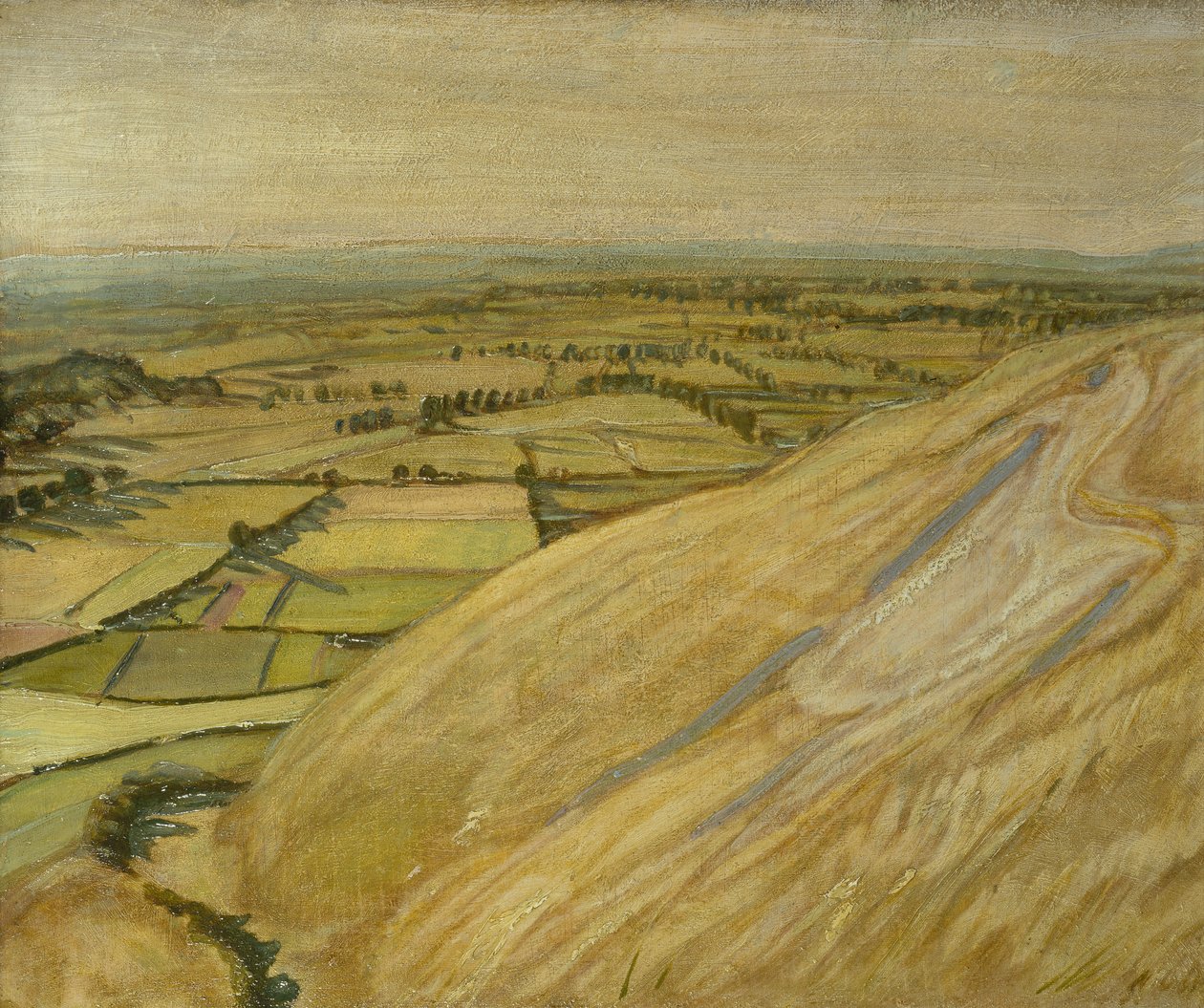 A fehér ló (olaj a panelen) alkotó: William Nicholson