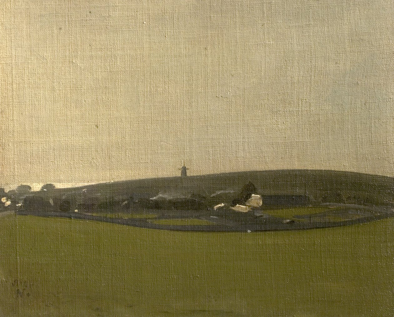 A szélmalom, Brighton Downs, Rottingdean alkotó: William Nicholson