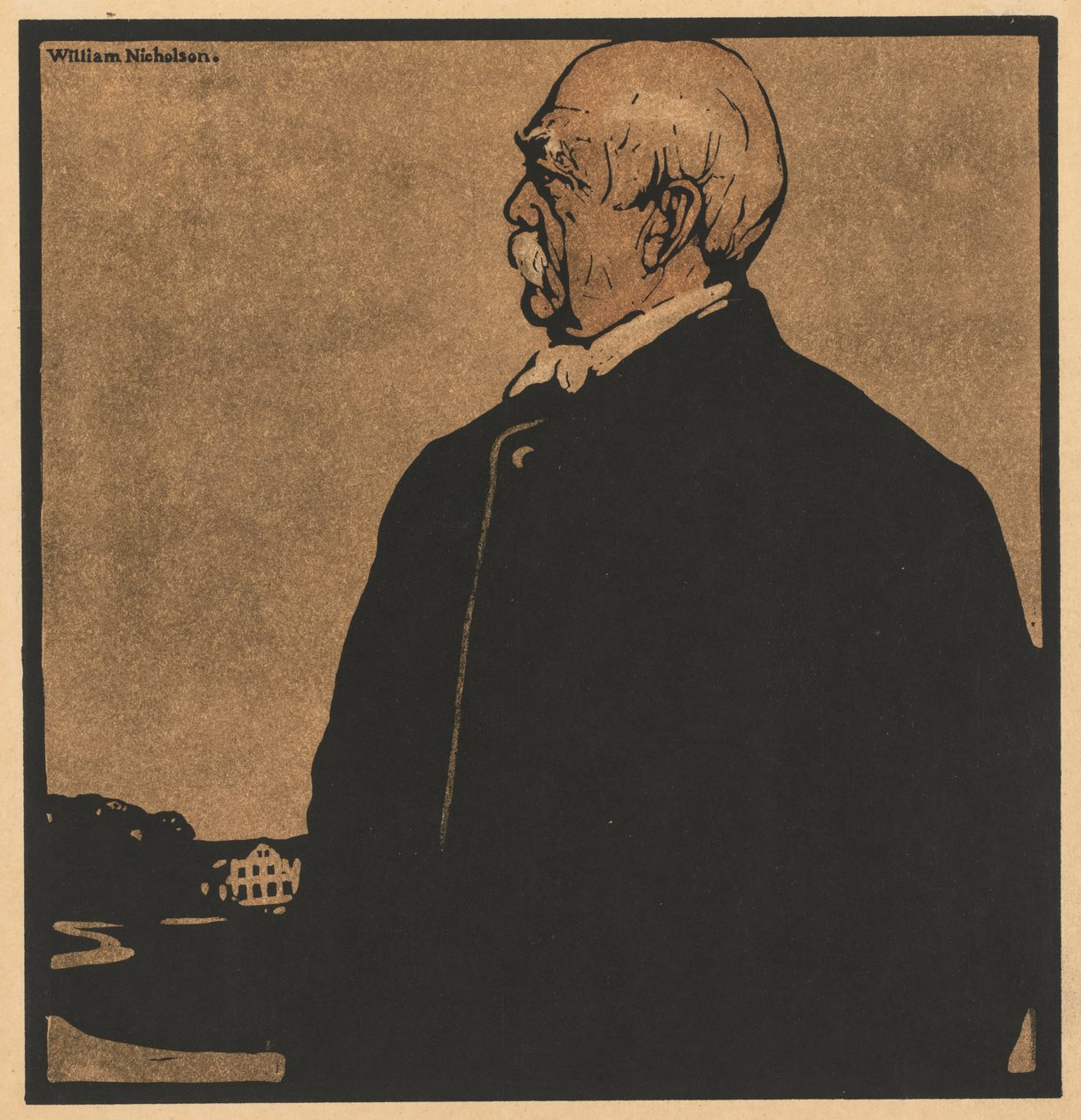 Tizenkét portré: Bismark herceg alkotó: William Nicholson
