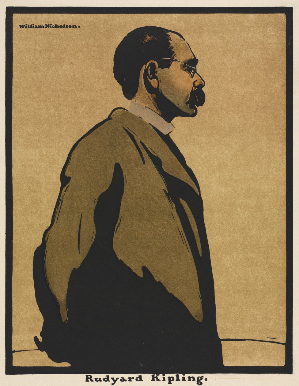 Tizenkét portré: Rudyard Kipling alkotó: William Nicholson