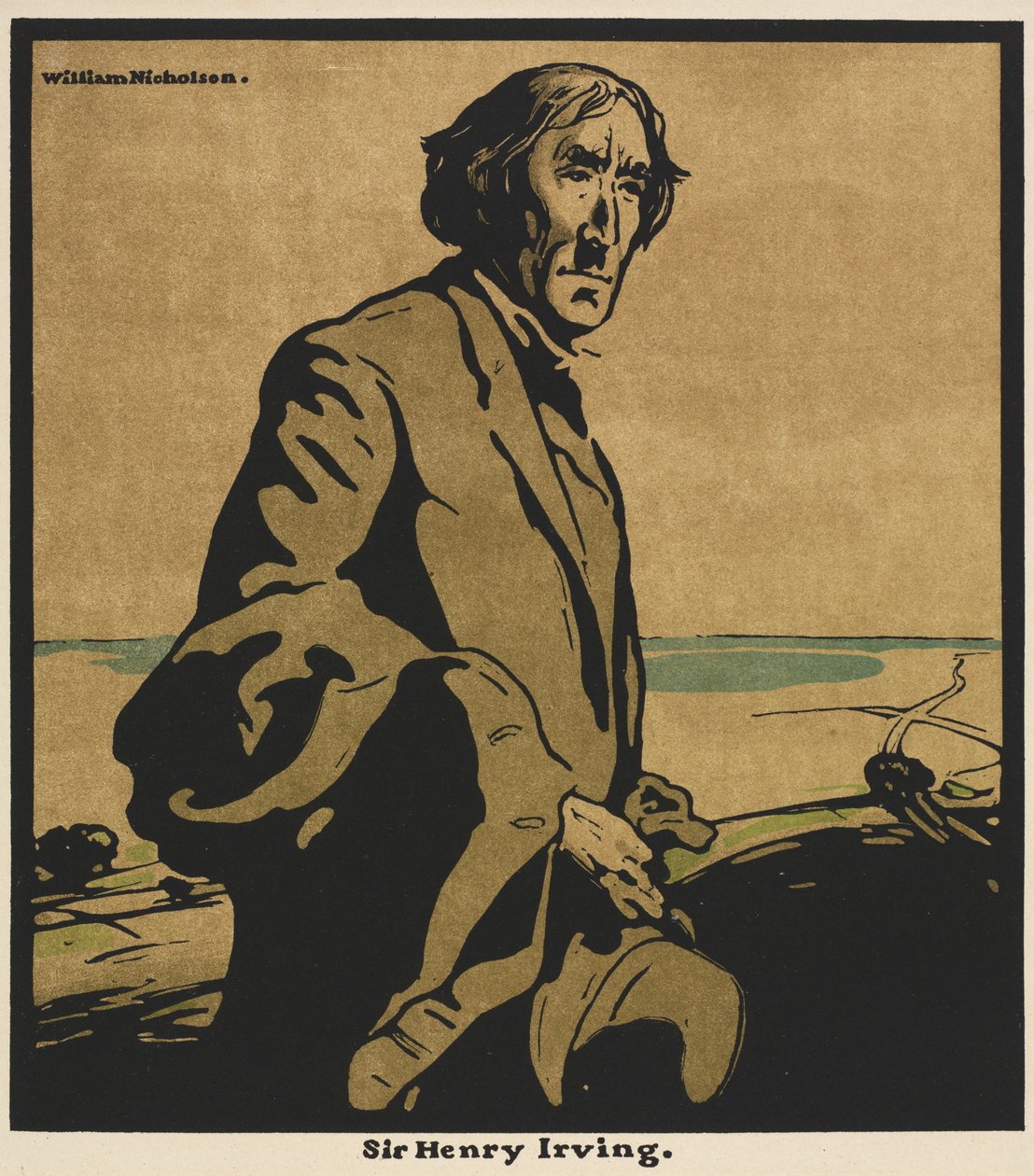 Tizenkét portré: Sir Henry Irving alkotó: William Nicholson