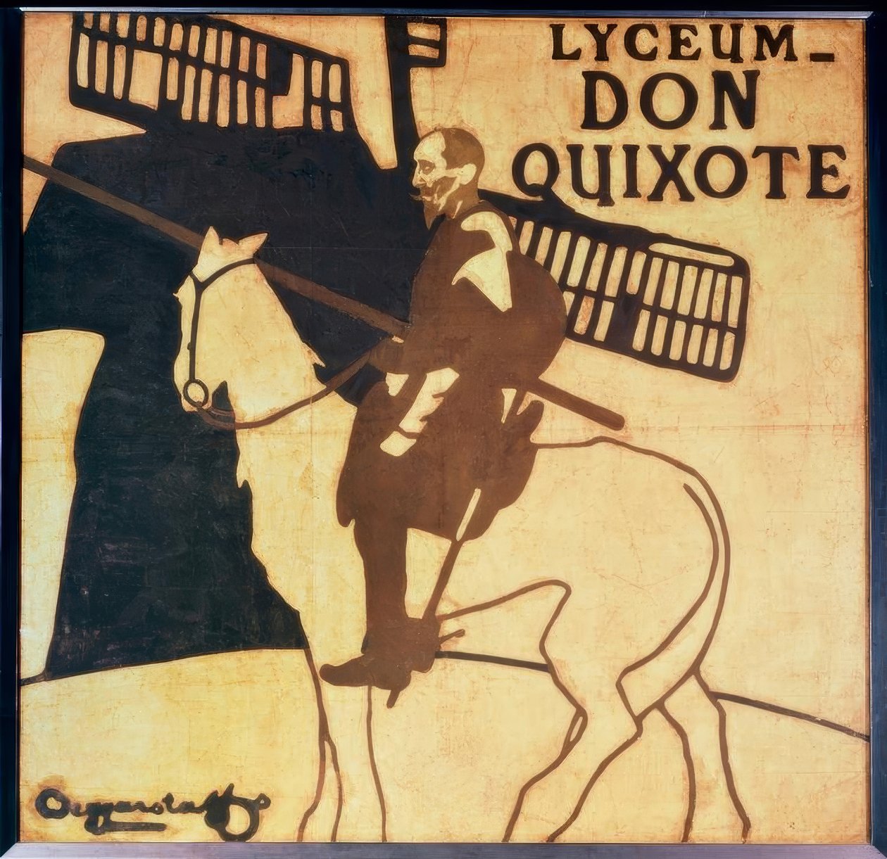 Líceum – Don Quijote alkotó: William Nicholson und James Pryde