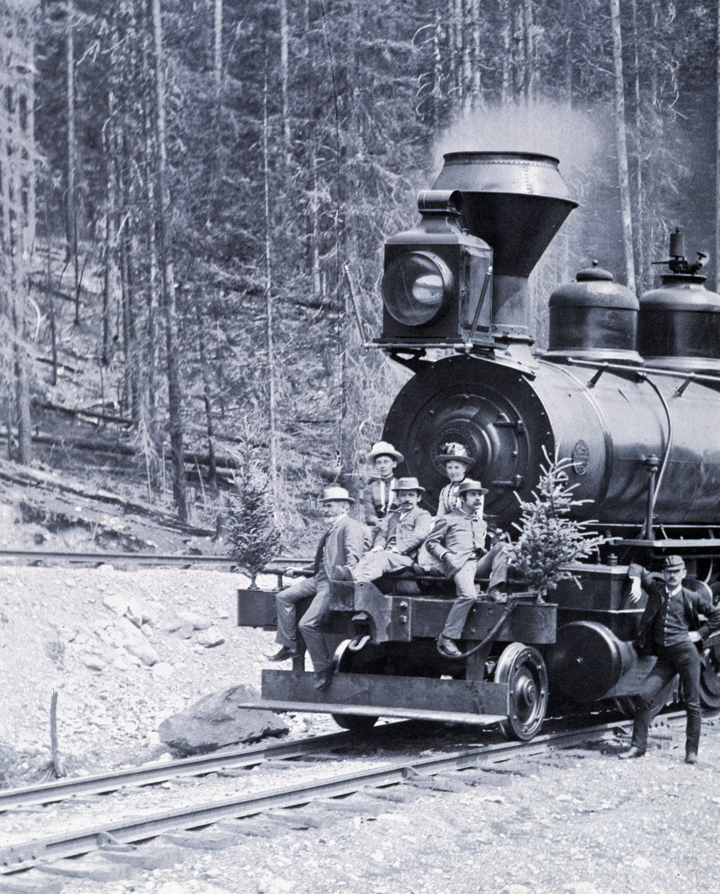 Canadian Railway Pioneers, 1890 körül – Nottman fotója alkotó: William Notman