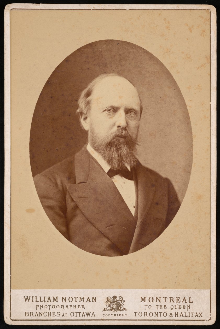 Othniel Charles Marsh portréja 1831-1879, 1875 körül. alkotó: William Notman