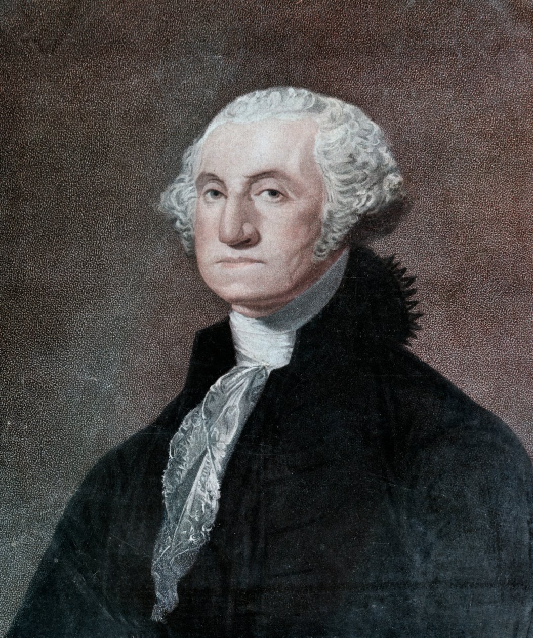 George Washington, az Egyesült Államok első elnöke, 1798 1912. alkotó: William Nutter