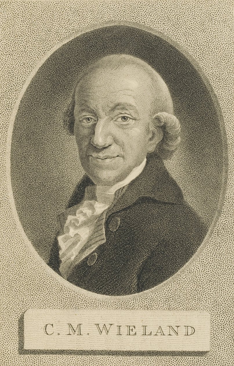 Christoph Martin Wieland költő és író portréja 1733-1813, 1800. alkotó: William Nutter