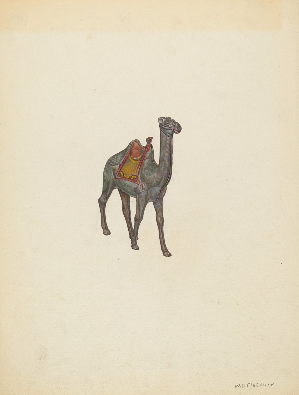 Bank teve, c. 1940. alkotó: William O. Fletcher