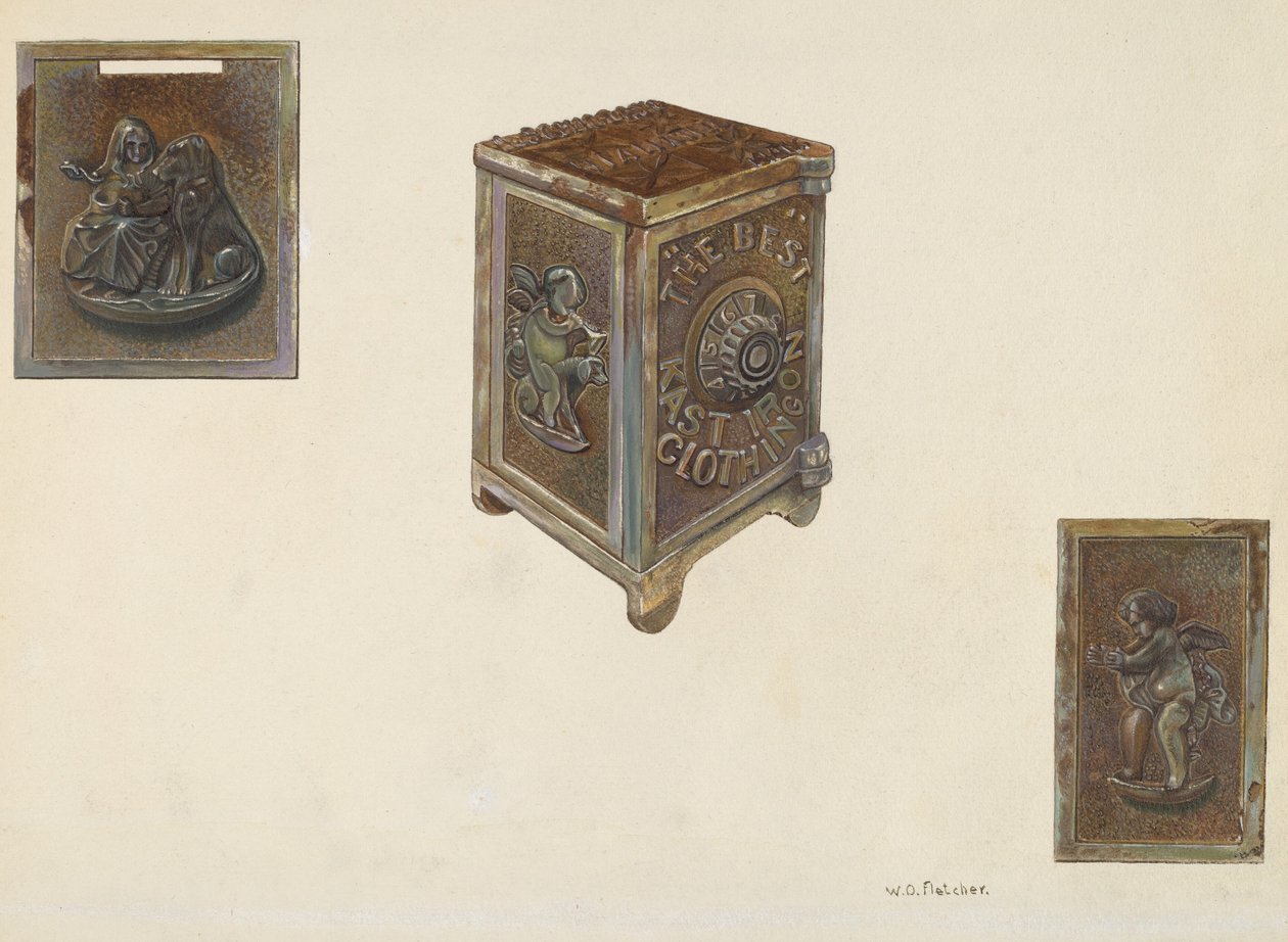 Safe Bank, c. 1940. alkotó: William O. Fletcher