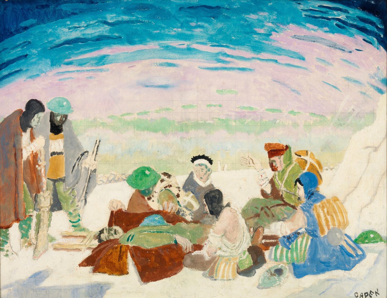 Halál a hóban alkotó: William Orpen