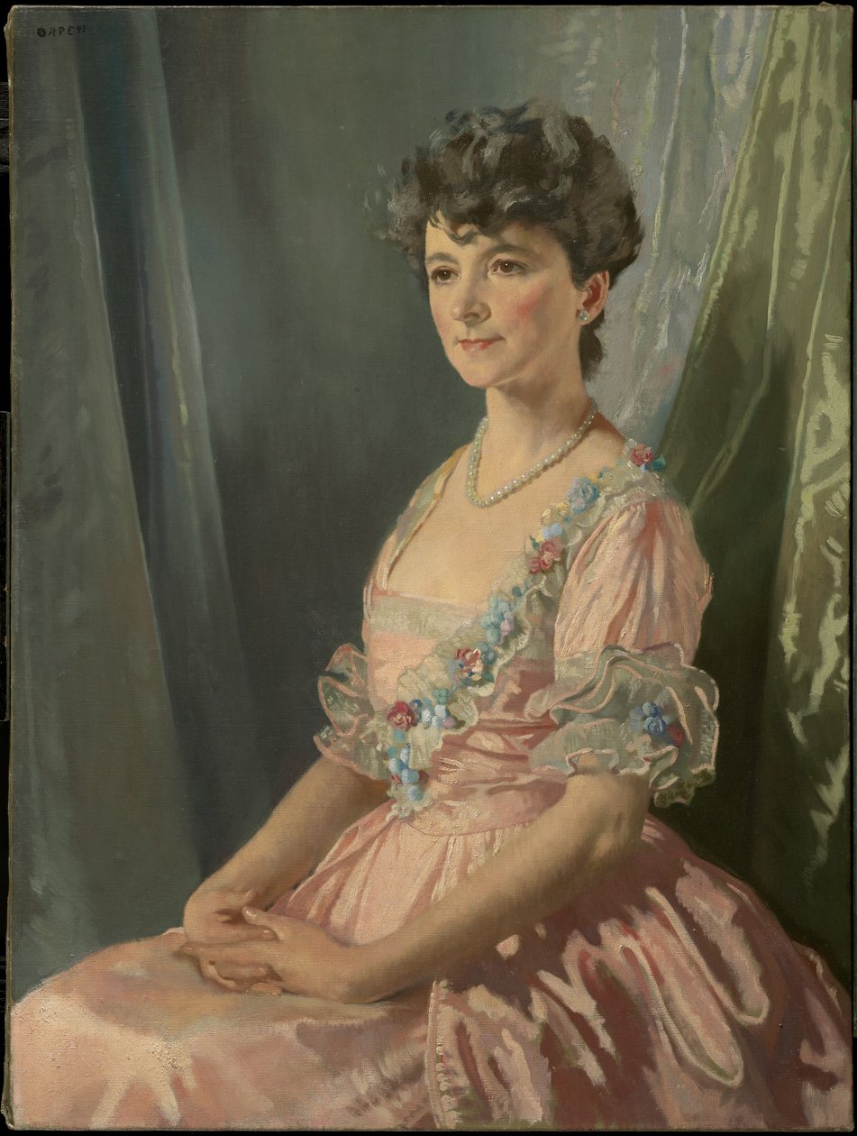 Francine J. M. Clark, 1921-22 alkotó: William Orpen