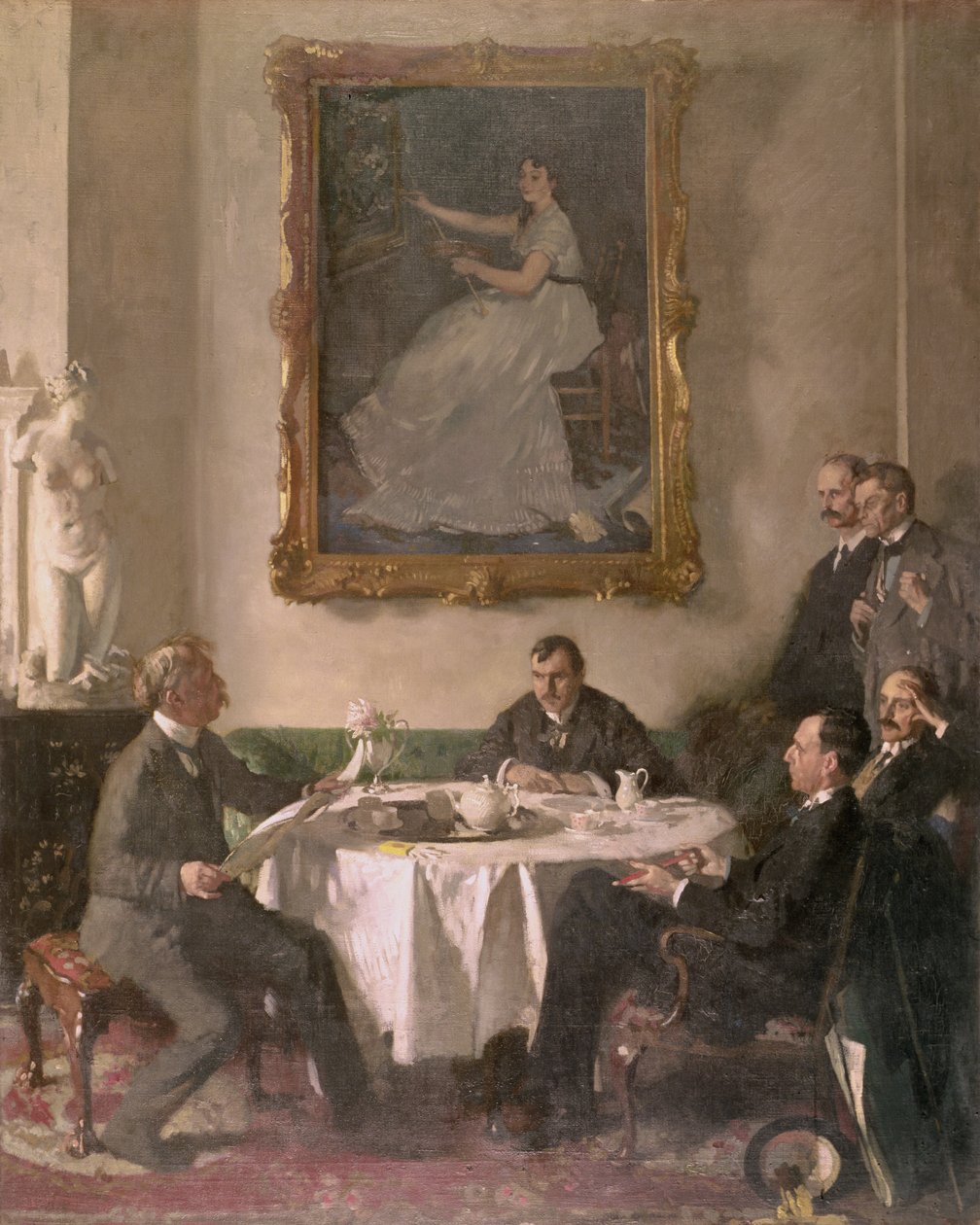 Tisztelet Manet előtt alkotó: William Orpen